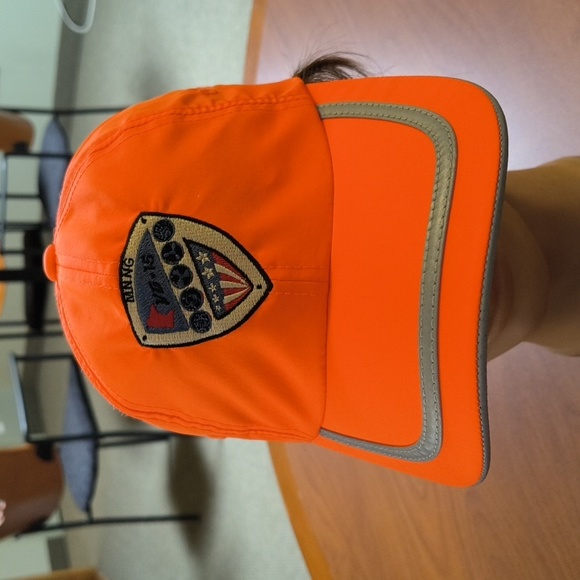 MN NG VG-Embroidered Patch Reflective Strap-on Trucker Cap Hat